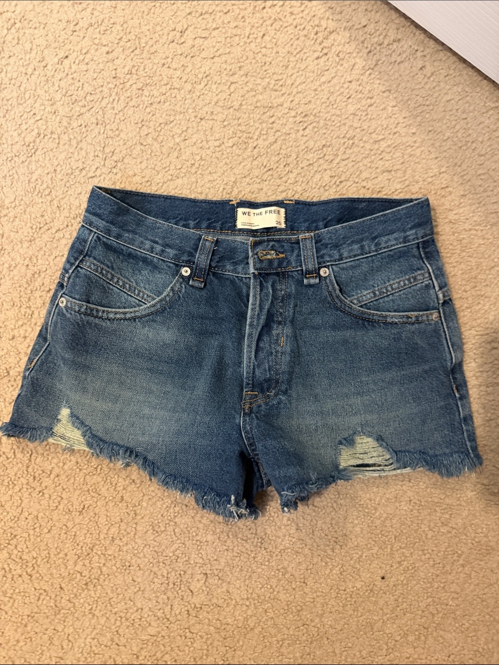 Free people Jean Shorts